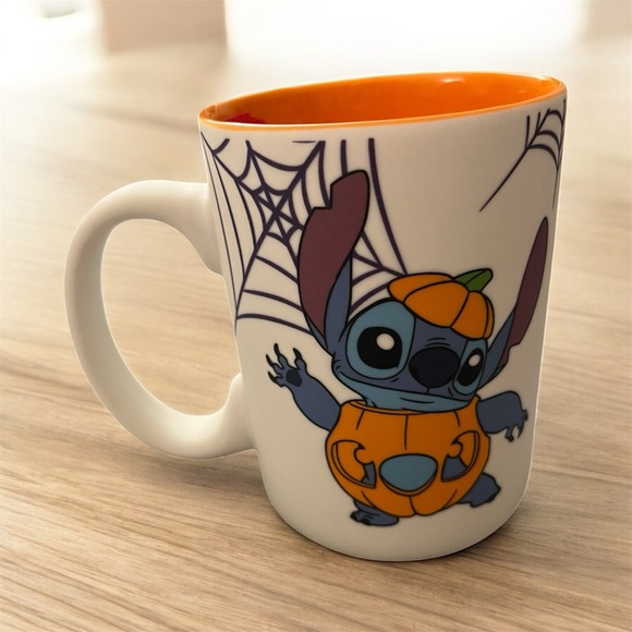 Disney Other - Disney Stitch Halloween Mug with Orange Interior - NWOT